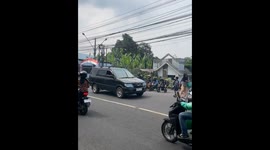 Motorcycle Squad Rolls Out on Tiny Bikes
