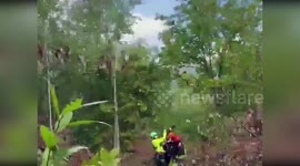 Italy: Hiker Rescued After Ankle Injury In Crognaleto Woods