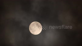 Pakistan: First Supermoon of 2025, Harvest Moon Illuminates Night Sky Over Islamabad
