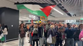 Italy: Return of a final group of Italian activists of the Global Sumud Flotilla in Rome
