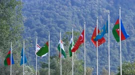 Azerbaijan: Turkish president arrives in Azerbaijan for Turkic states summit