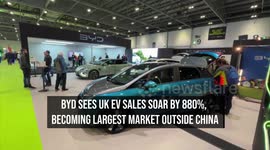 BYD Sees UK EV Sales Soar By 880%, Becoming Largest Market Outside China