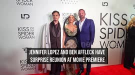 Jennifer Lopez and Ben Affleck have surprise reunion at movie premiere