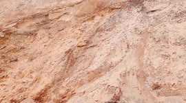 The video captures more of the cliff collapsing onto the beach below. Although smaller than previous falls it shows that this area of East Devon's south coast cliffs is still unstable. This section of cliff forms the western end of the Jurassic Coast Worl