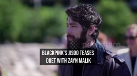 Blackpink's Jisoo teases duet with Zayn Malik