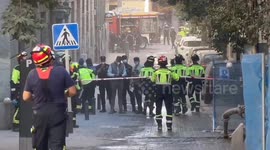 Spain: Spain: 10 injured, 4 missing after Madrid building collapse