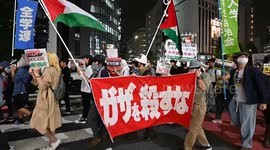 Japan: Protesters in Tokyo mark 2nd anniversary of Israel’s Gaza genocide