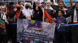 Malaysia: Malaysian Global Sumud Flotilla activists arrive in Kuala Lumpur