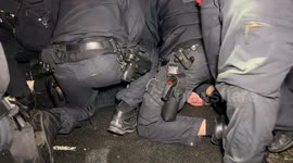 Police Clash With Banned Pro-Palestinian Protesters in Berlin