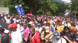 Venezuela: Venezuelans rally in Caracas to support Palestine