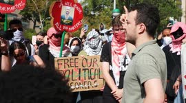 Pro-Palestinian Demonstrators Mark Second Anniversary of October 7 in New York City
