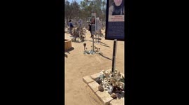 Remembering the Nova festival massacre in Negev Desert, Israel