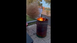 Racked up 19 million views on instagram. Aussie family burn tumbleweeds found on farm to keep warm in winter