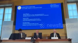 Sweden: 3 scientists win 2025 Nobel Prize in Chemistry for developing metal-organic frameworks