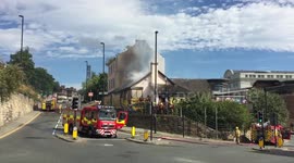 Newcastle Quayside fire (3) 12.09.2016