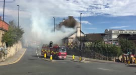 Newcastle Quayside fire (2) - 12.09.2016