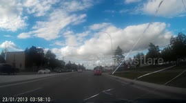 Near-Collision at intersection