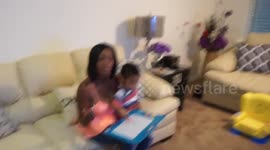 ROUGH CUT: Husband surprises wife with awesome pregnancy announcement