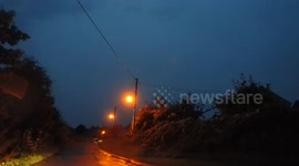 Incredible Electrical Storm Near Manchester, UK