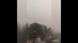 Very close lightening strike in Birmingham, 13/9/16