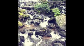 Crabtree Falls Natural Waterfalls