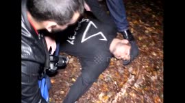 British YouTubers explore Blair Witch forest and get 'attacked'