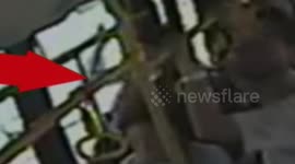 Man accused of pickpocketing on bus makes quick getaway out window