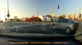 Driver showing off crashes into central reservation