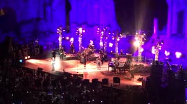 Live Concert Eros Ramazzotti in Taormina, Sicily - Italy