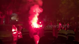 Greece: Antifa attack undercover police with Molotovs