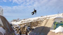 Flying into a concrete wall