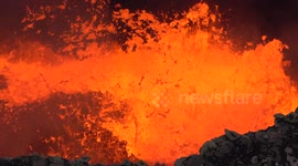 Masaya lava lake - Site of human sacrifices and alleged disposal of political prisoners