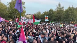 France: Pro-Palestine protest in Paris marks 2nd year of Israel's Gaza attacks