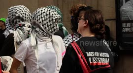 US: Pro-Palestinian Demonstrators Mark Second Anniversary of October