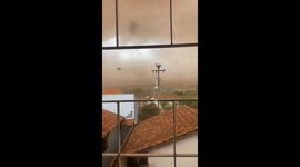 Sandstorm in Brazil