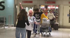 UK: Four British activists detained by Israel over Gaza aid flotilla return home