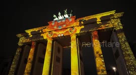Germany: Berlin landmarks glow during Festival of Lights