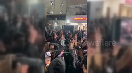 Gaza Residents Celebrate Ceasefire Announcement