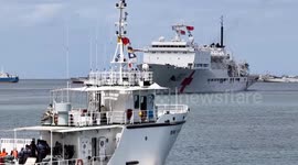 Fiji: Chinese Navy hospital ship completes medical service to Fiji, heads for Tonga