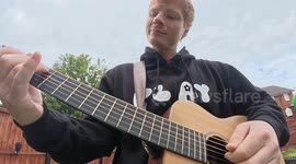 Ed Sheeran lookalike forced to wear disguise after constantly mistaken for star