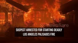 Suspect Arrested for Starting Deadly Los Angeles Palisades Fire