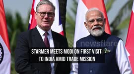 Starmer Meets Modi On First Visit To India Amid Trade Mission