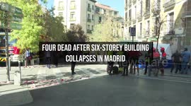 Four Dead After Six-Storey Building Collapses in Madrid