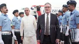 UNCAPTIONED: Starmer Says UK Won't Relax Visa Rules For India Amid Trade Visit