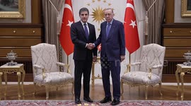 Türkiye: President Erdogan meets KRG leader Barzani in Ankara
