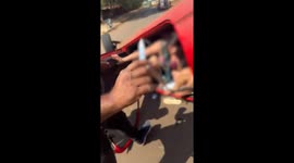 Car Flips Twice in Goiânia (Brazil); Seven Occupants Pulled Out by Bystanders