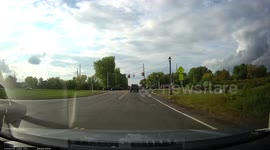 Peg Leg Burnout Covers Car In Debris