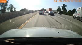 Mini Cooper S crash into a Toyota Prius C In California