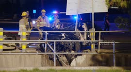 US, Phoenix: Phoenix 48th Street Extrication Collision