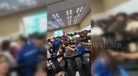 Philippines: School Class Shakes During Powerful Philippine Quake